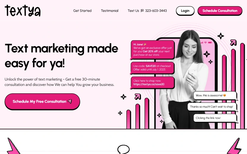 Textya | Text marketing Service